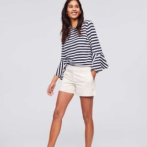 Riviera shorts with 4 inch inseam in milky tan